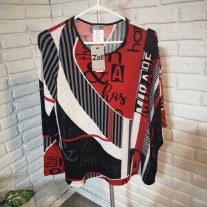 NWT Zoe by Michael Phillips Ladies Lightweight Made in Canada Sweater